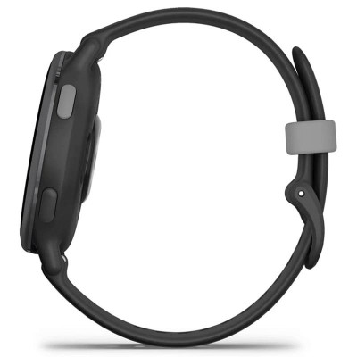Смарт-годинник Garmin Vivoactive 5 Slate Aluminum Bezel with Black Case and Silicone Band (010-02862-5A)