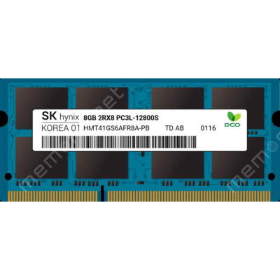 Модуль пам`ятi SO-DIMM 8GB/1600 DDR3L Hynix (HMT41GS6AFR8A-PB)