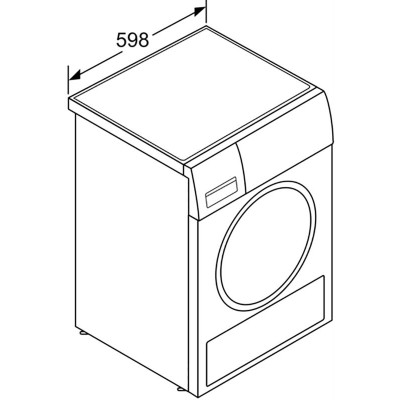 Сушильна машина Bosch WQG14210UA