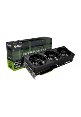 Відеокарта GF RTX 4080 Super 16GB GDDR6X JetStream OC Palit (NED408SS19T2-1032J)