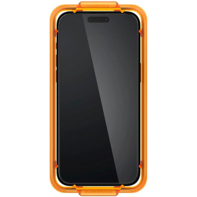 Захисне скло Spigen Glas.tR AlignMaster FC для Apple iPhone 15, Black, 2шт (AGL06906) Захисне скло Spigen Glas.tR AlignMaster FC для Apple iPhone 15, Black, 2шт (AGL06906)