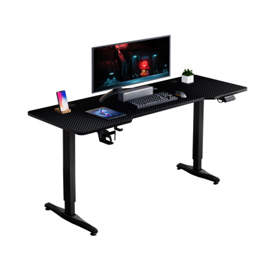 Геймерський стіл 1stPlayer Moto-E 1460 Black Геймерський стіл 1stPlayer Moto-E 1460 Black