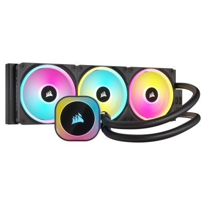 Система водяного охолодження Corsair iCUE Link H150i RGB AIO Liquid CPU Cooler Black (CW-9061003-WW)