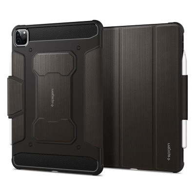 Чохол-книжка Spigen Rugged Armor Pro для Apple iPad Pro 11 (2020/2021/2022) Gunmetal (ACS01025)