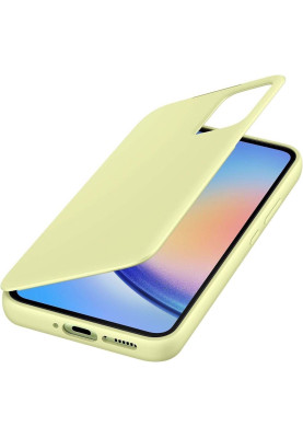 Чохол-книжка Samsung Smart Clear View Cover для Samsung Galaxy A54 SM-A546 Lime (EF-ZA546CGEGRU)