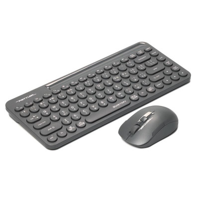 Комплект (клавіатура, миша) бездротовий A4Tech Fstyler FG3200 Air Grey