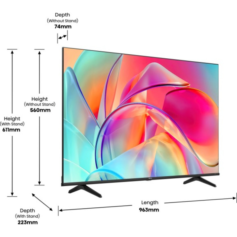 Телевізор Hisense 43E7KQ