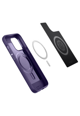 Чохол-накладка Spigen Mag Armor MagFit для Apple Iphone 14 Pro Max Deep Purple (ACS05584)