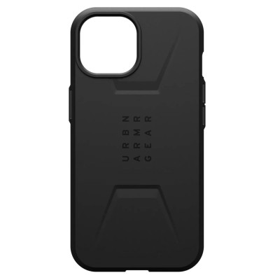 Чохол-накладка Urban Armor Gear Civilian Magsafe для Apple iPhone 15 Black (114287114040)