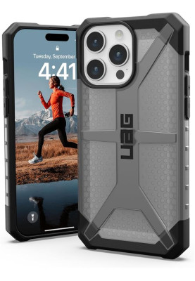 Чохол-накладка Urban Armor Gear Plasma для Apple iPhone 15 Pro Max Ash (114304113131)