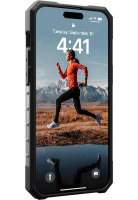 Чохол-накладка Urban Armor Gear Plasma для Apple iPhone 15 Pro Max Ash (114304113131)