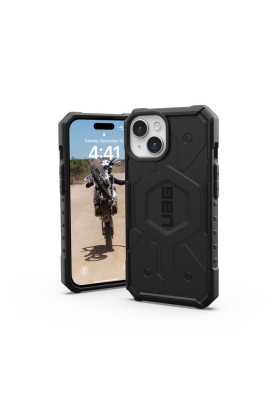Чохол-накладка Urban Armor Gear Pathfinder Magsafe для Apple iPhone 15 Black (114291114040)