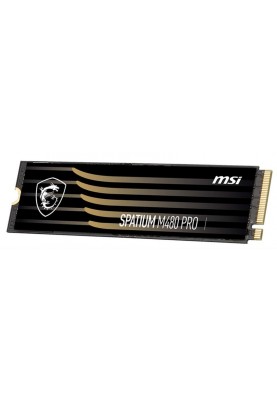 Накопичувач SSD 4TB MSI Spatium M480 Pro M.2 2280 PCIe 4.0 x4 NVMe 3D NAND TLC (S78-440R050-P83)