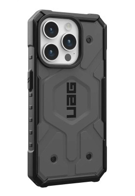 Чохол-накладка Urban Armor Gear Pathfinder Magsafe для Apple iPhone 15 Pro Silver (114281113333)