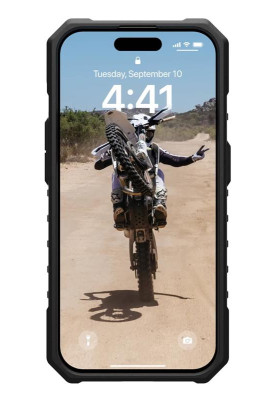 Чохол-накладка Urban Armor Gear Pathfinder Magsafe для Apple iPhone 15 Pro Silver (114281113333)