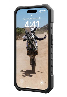 Чохол-накладка Urban Armor Gear Pathfinder Magsafe для Apple iPhone 15 Pro Silver (114281113333)
