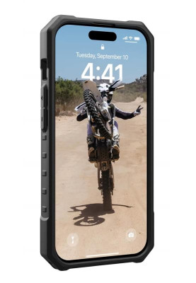 Чохол-накладка Urban Armor Gear Pathfinder Magsafe для Apple iPhone 15 Pro Silver (114281113333)