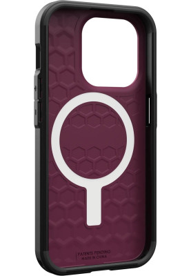 Чохол-накладка Urban Armor Gear Civilian Magsafe для Apple iPhone 15 Pro Max Bordeaux (114295119049)