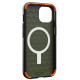 Чохол-накладка Urban Armor Gear Civilian Magsafe для Apple iPhone 15 Olive (114287117272)