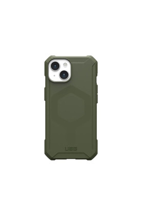 Чохол-накладка Urban Armor Gear Essential Armor Magsafe для Apple iPhone 15 Olive Drab (114288117272)