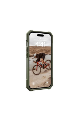 Чохол-накладка Urban Armor Gear Essential Armor Magsafe для Apple iPhone 15 Olive Drab (114288117272)