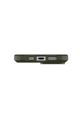 Чохол-накладка Urban Armor Gear Essential Armor Magsafe для Apple iPhone 15 Olive Drab (114288117272)