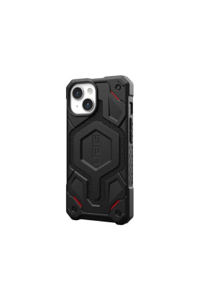 Чохол-накладка Urban Armor Gear Monarch Pro Magsafe для Apple iPhone 15 Kevlar Black (114219113940)