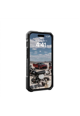 Чохол-накладка Urban Armor Gear Monarch Pro Magsafe для Apple iPhone 15 Kevlar Black (114219113940)
