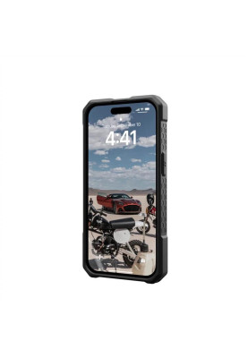 Чохол-накладка Urban Armor Gear Monarch Pro Magsafe для Apple iPhone 15 Kevlar Black (114219113940)