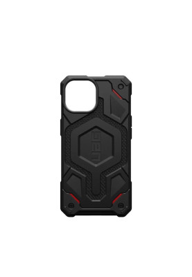 Чохол-накладка Urban Armor Gear Monarch Pro Magsafe для Apple iPhone 15 Kevlar Black (114219113940)
