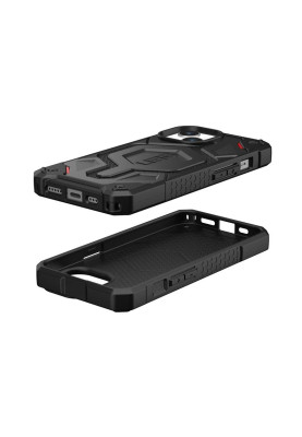 Чохол-накладка Urban Armor Gear Monarch Pro Magsafe для Apple iPhone 15 Kevlar Black (114219113940)