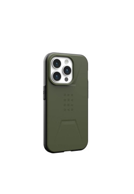 Чохол-накладка Urban Armor Gear Civilian Magsafe для Apple iPhone 15 Pro Olive Drab (114275117272)