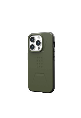 Чохол-накладка Urban Armor Gear Civilian Magsafe для Apple iPhone 15 Pro Olive Drab (114275117272)