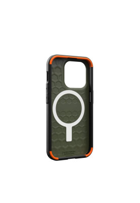 Чохол-накладка Urban Armor Gear Civilian Magsafe для Apple iPhone 15 Pro Olive Drab (114275117272)