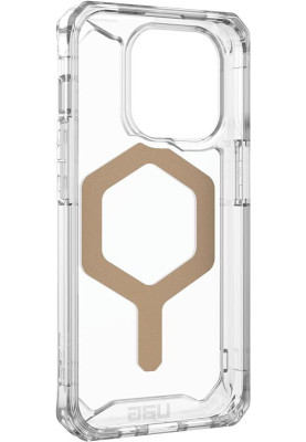 Чохол-накладка Urban Armor Gear Plyo Magsafe для Apple iPhone 15 Pro Ice/Gold (114286114381)