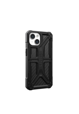 Чохол-накладка Urban Armor Gear Monarch для Apple iPhone 15 Carbon Fiber (114289114242)
