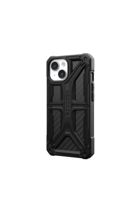 Чохол-накладка Urban Armor Gear Monarch для Apple iPhone 15 Carbon Fiber (114289114242)