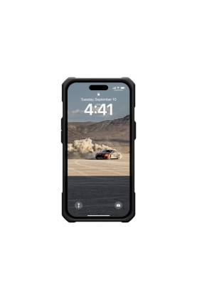 Чохол-накладка Urban Armor Gear Monarch для Apple iPhone 15 Kevlar Black (114289113940)