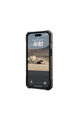 Чохол-накладка Urban Armor Gear Monarch для Apple iPhone 15 Kevlar Black (114289113940)