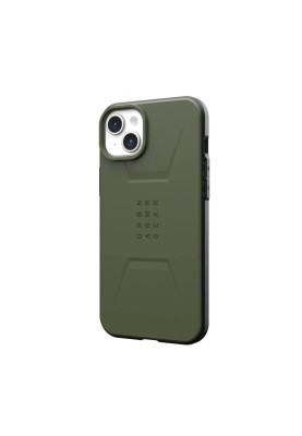 Чохол-накладка Urban Armor Gear Civilian Magsafe для Apple iPhone 15 Plus Olive Drab (114306117272)
