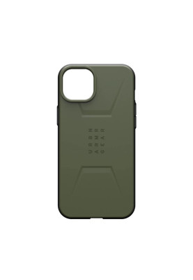 Чохол-накладка Urban Armor Gear Civilian Magsafe для Apple iPhone 15 Plus Olive Drab (114306117272)