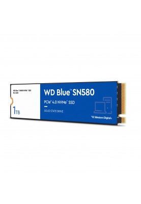 Накопичувач SSD 1ТB WD Blue SN570 M.2 2280 PCIe 4.0 x4 3D TLC (WDS100T3B0E)