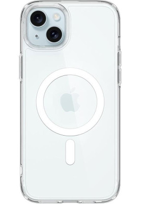 Чохол-накладка Spigen Ultra Hybrid MagFit для Apple iPhone 15 White (ACS06802)