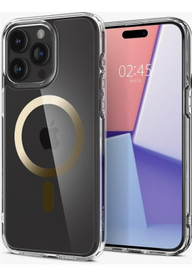 Чохол-накладка Spigen Ultra Hybrid MagFit для Apple iPhone 15 Pro Gold (ACS06718)
