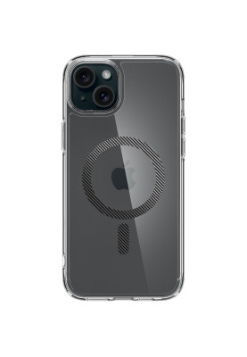 Чохол-накладка Spigen Ultra Hybrid MagFit для Apple iPhone 15 Carbon Fiber (ACS06805)