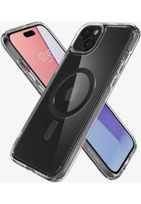 Чохол-накладка Spigen Ultra Hybrid MagFit для Apple iPhone 15 Carbon Fiber (ACS06805)