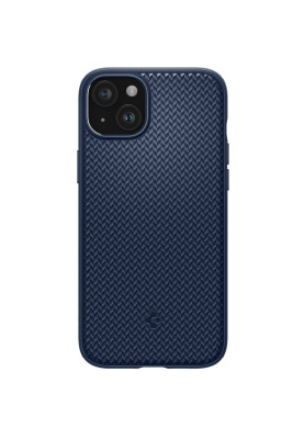 Чохол-накладка Spigen Mag Armor MagFit для Apple iPhone 15 Plus Navy Blue (ACS06672)