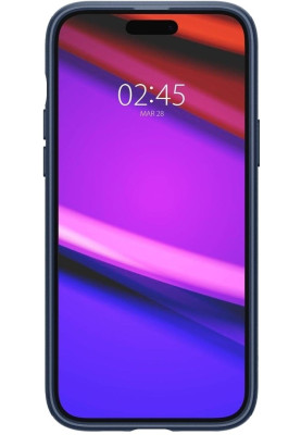 Чохол-накладка Spigen Mag Armor MagFit для Apple iPhone 15 Plus Navy Blue (ACS06672)