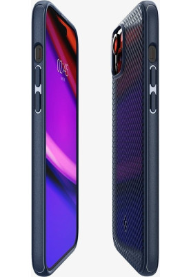 Чохол-накладка Spigen Mag Armor MagFit для Apple iPhone 15 Plus Navy Blue (ACS06672)