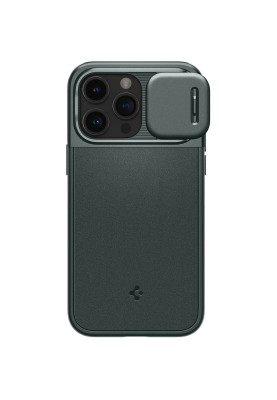 Чохол-накладка Spigen Optik Armor MagFit для Apple iPhone 15 Pro Abyss Green (ACS06739)